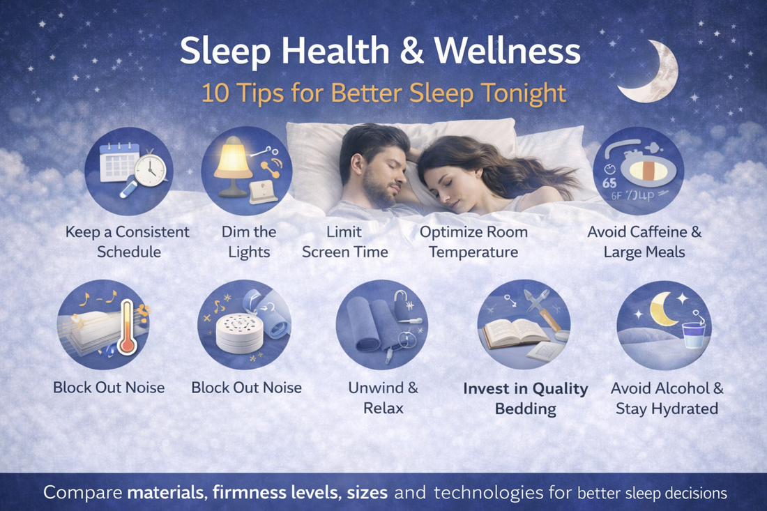 10 Tips for Better Sleep Tonight