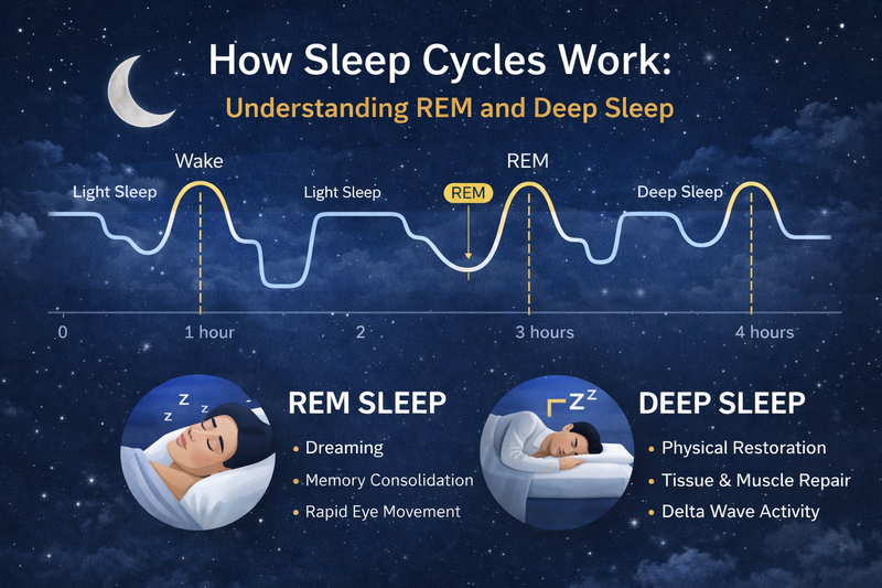How Sleep Cycles Work: Understanding REM and Deep Sleep