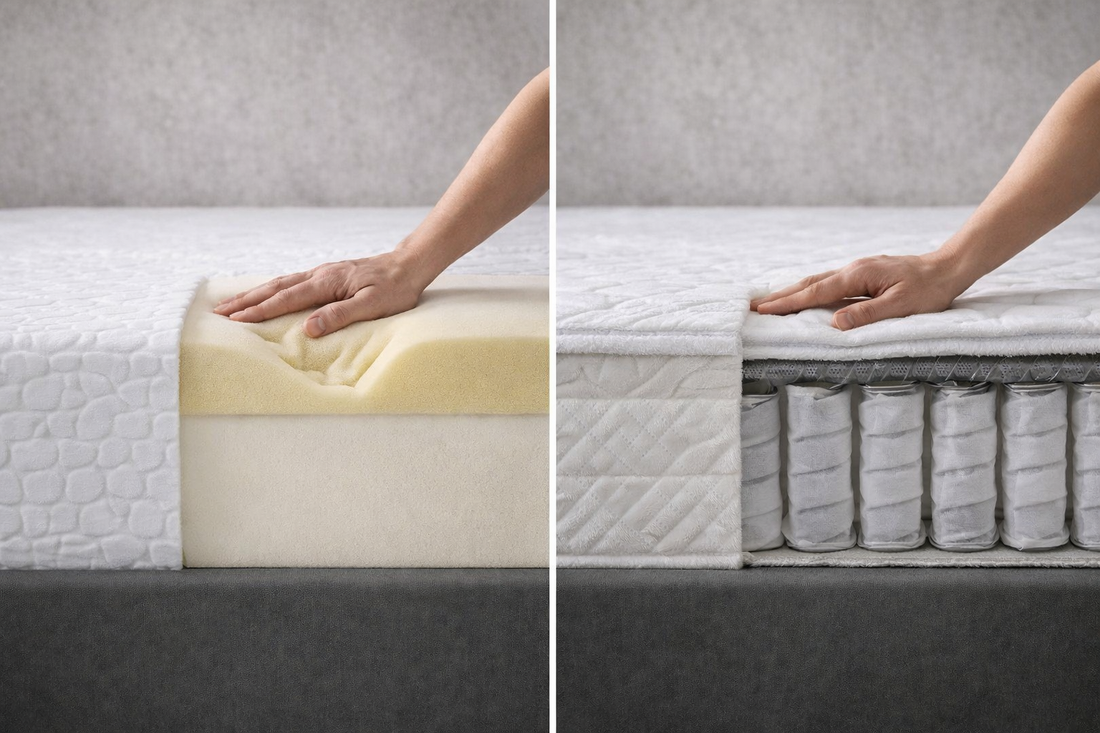 Memory Foam vs Pocket Sprung Mattresses: Complete UK Buyer's Guide 2026