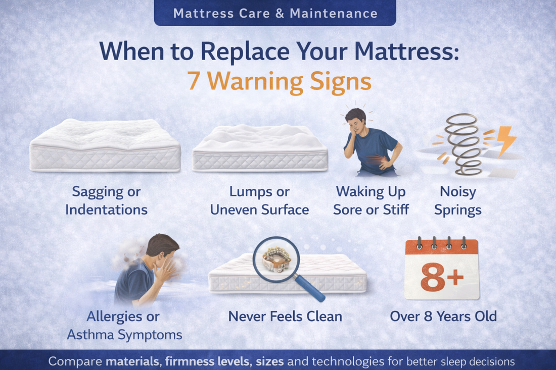 When to Replace Your Mattress: 7 Warning Signs